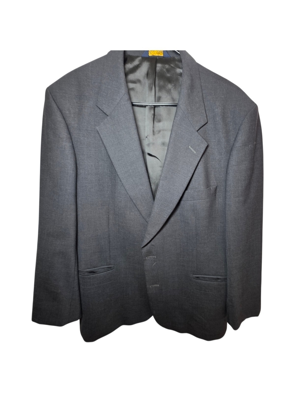 Brooks Brothers Brooksease Gray Wool Blazer Suit Jacket Sport Coat 44S